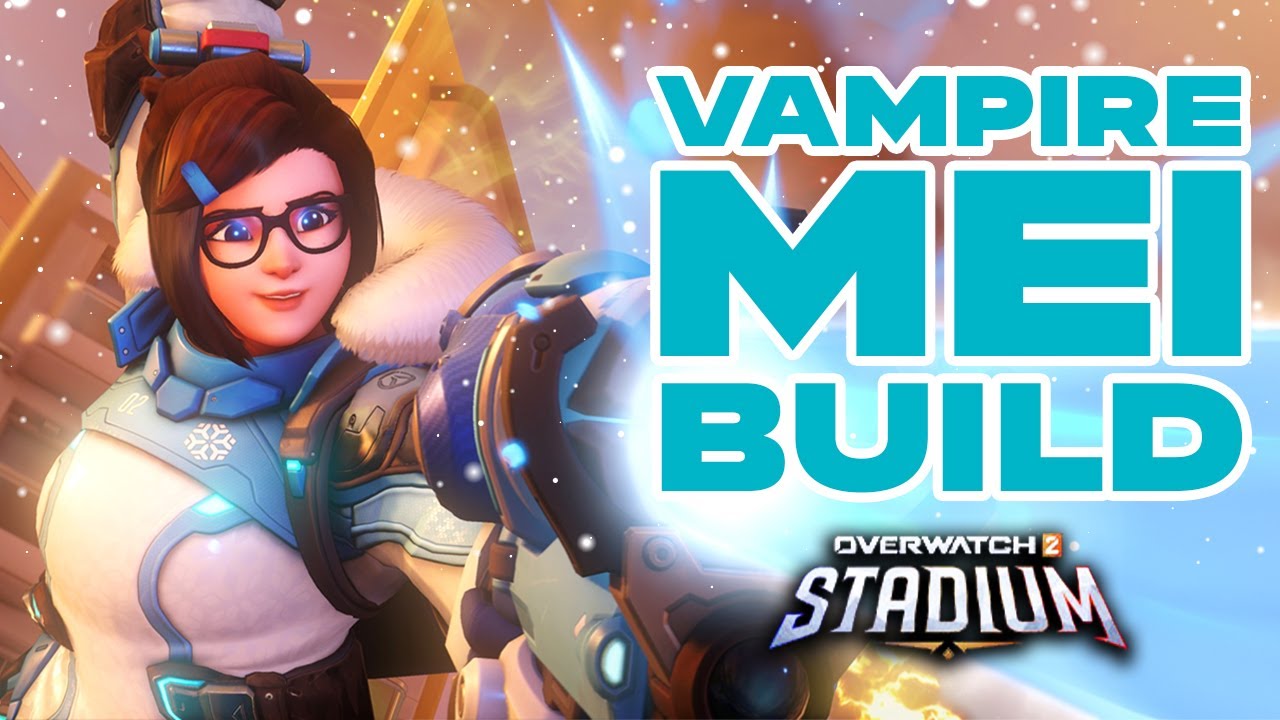 Эта сборка Мэй-вампира с кражей жизни сделает вас неуничтожимым — Overwatch Stadium!