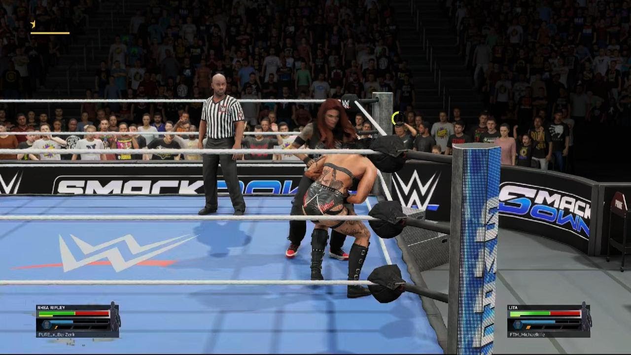RVS Smackdown| Rhea Ripley VS Lita