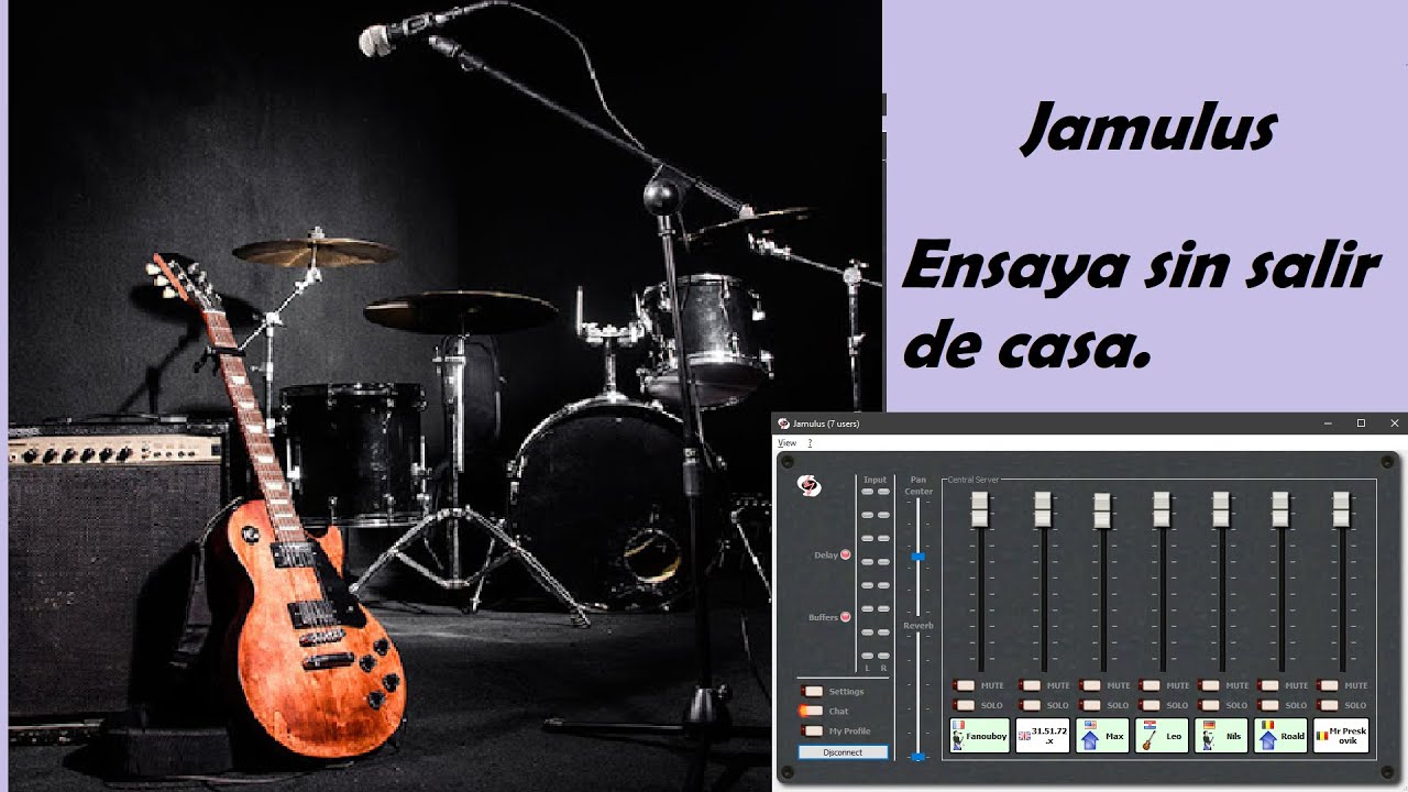 Jamulus- Software sencillo para ensayar online