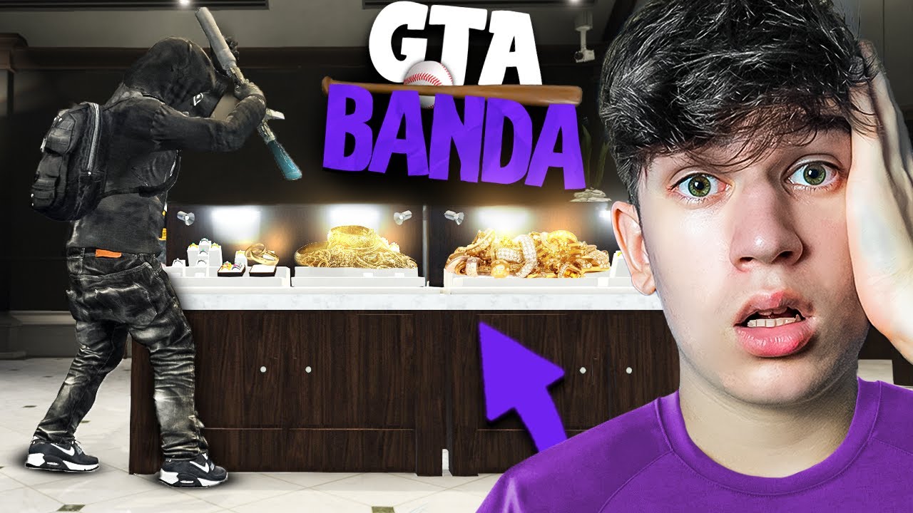 GTA V BANDA #84 - NAPAD NA JUBILERA! *POSZŁO ŹLE*