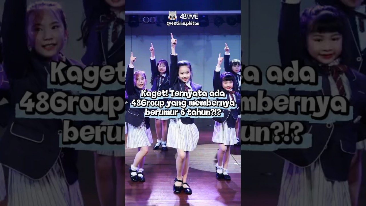 Ada member JKT48 yang berumur 6 tahun?!? Oalah baru tahu ada JNR48 😨😱