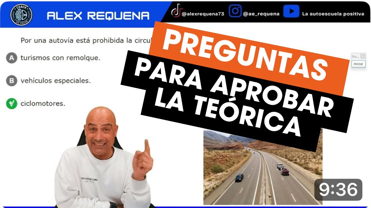 ¡NO FALLES POR NO PRACTICAR ESTOS TEST! 🚗🔥 Preguntas que Han Salido en Exámenes Reales