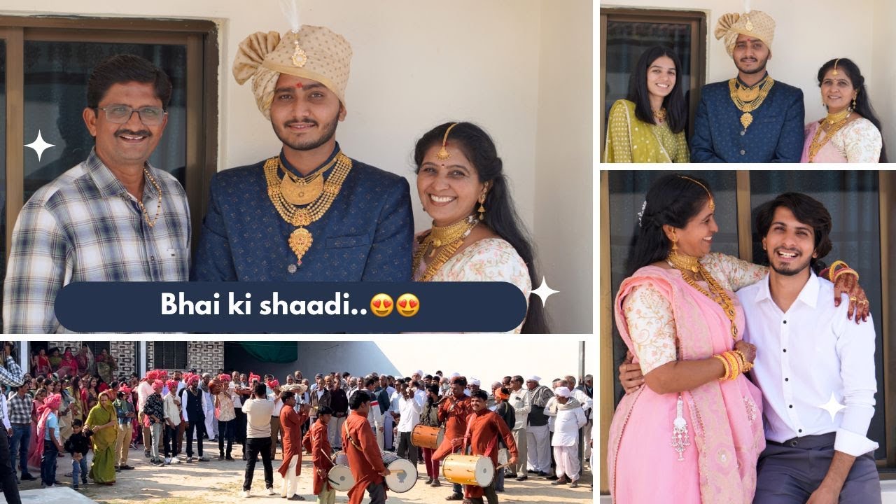 Bhai ki Shaadi... 😍😍 | Gujarati Shaadi Vlog..🤗 Mr_pavra_vlogs  !!
