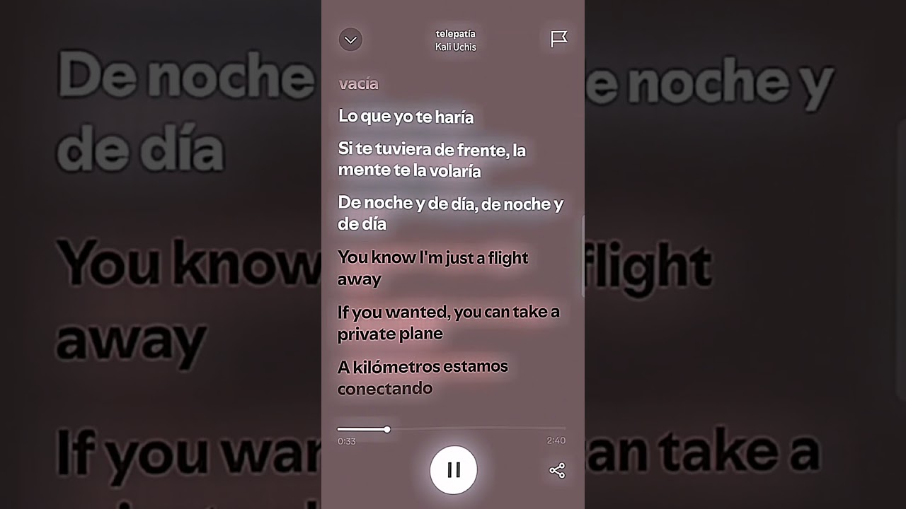 telepatia~kali uchis (Sped up)