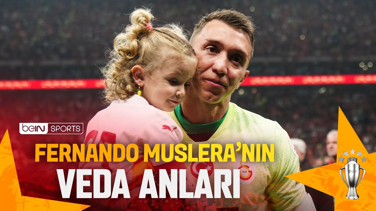 Fernando Muslera'ya Veda l Galatasaray'ın 25. Şampiyonluk Kutlamaları