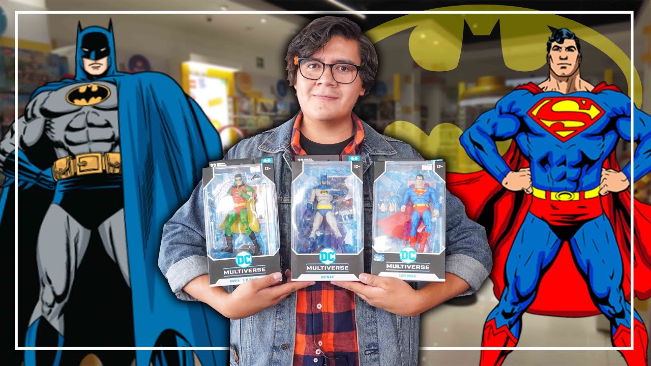 VAMOS A COMPRAR FIGURAS DE DC DE MCFARLANE 🦇 | El Tio pixel