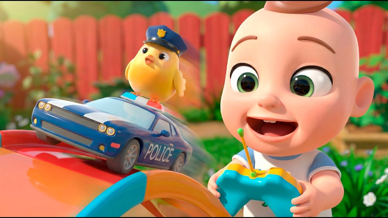 Learn Vehicles with Hickory Dickory Dock | Almama Nursery Rhymes & Kids Songs