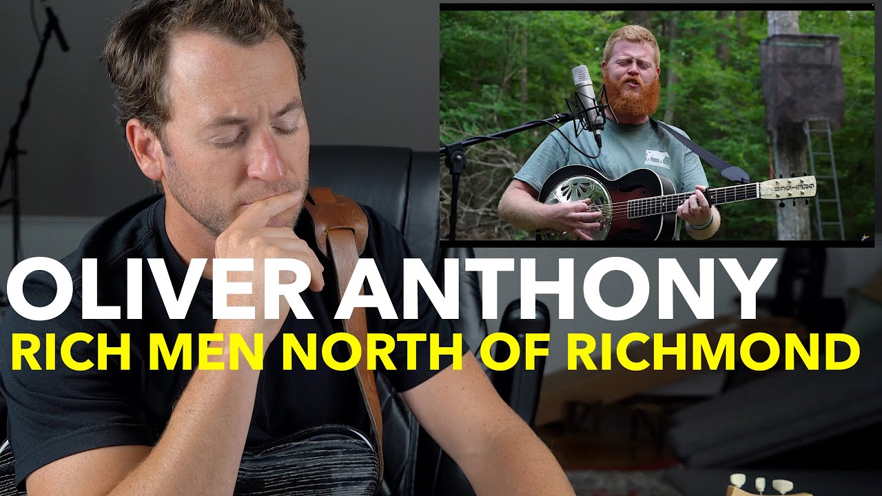 Учитель игры на гитаре РЕАКЦИЯ: ОЛИВЕР ЭНТОНИ — Rich Men North Of Richmond | ПРЯМОЙ ЭФИР 4K