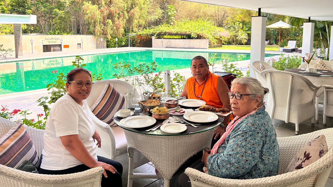 Lunch with mum& brother ❤️