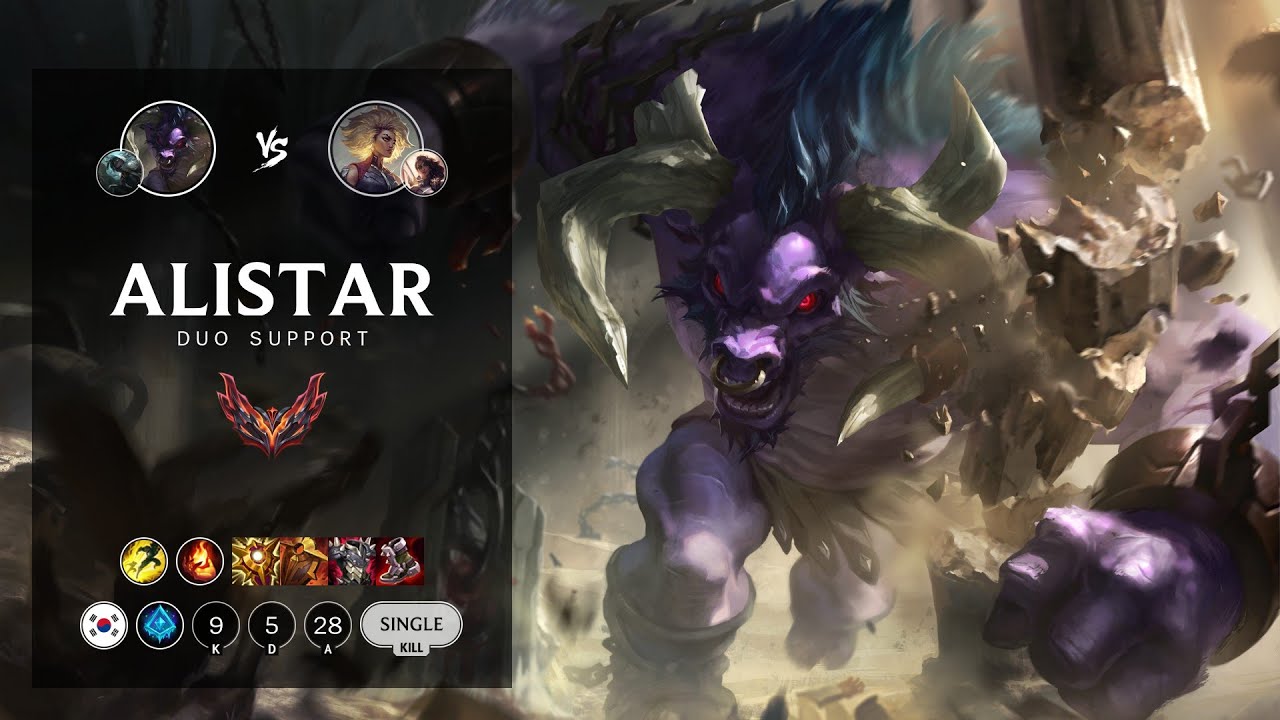 Alistar Support vs Rell - KR Grandmaster Patch 12.6