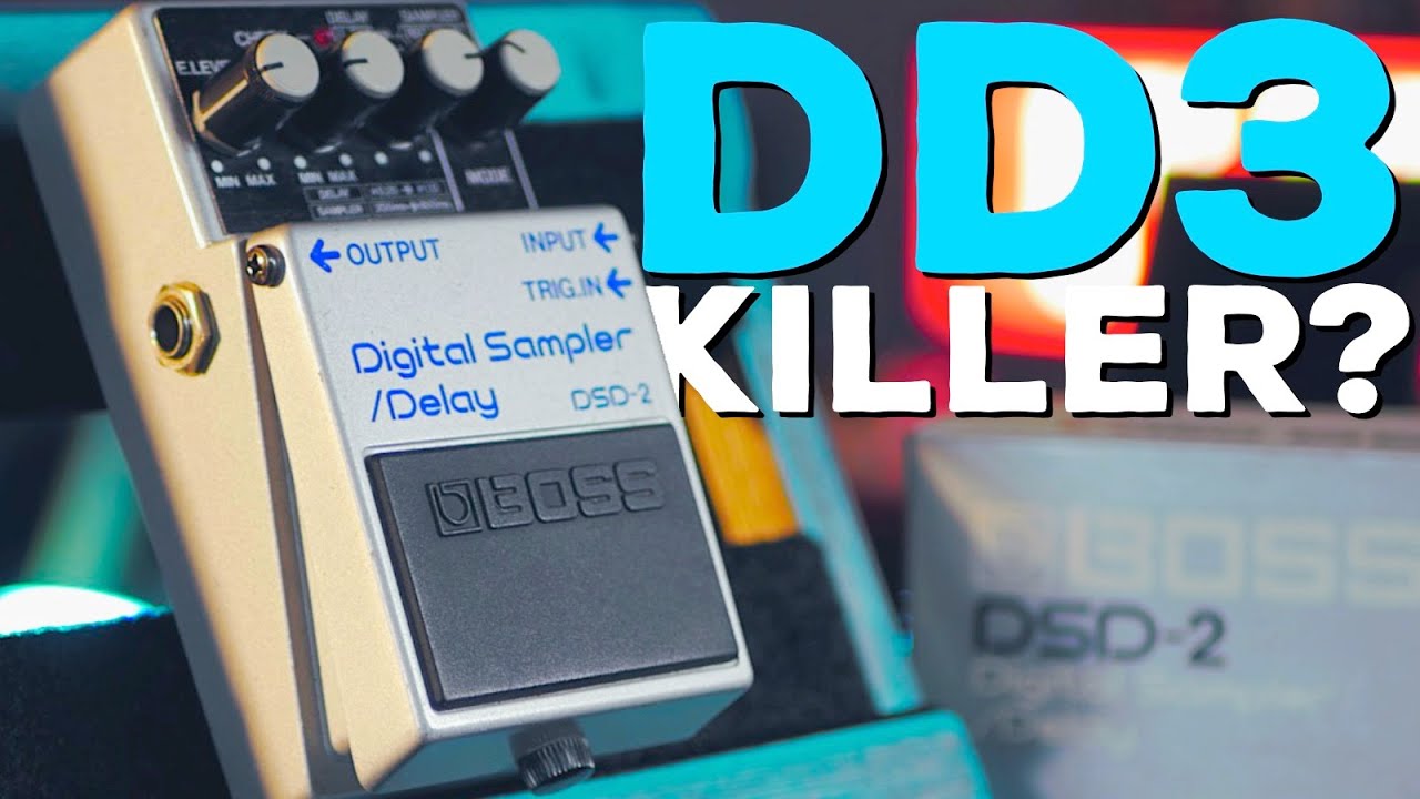 Скрытая драгоценность от Boss! Цифровой сэмплер/задержка DSD-2 MIJ Boss 1986 года