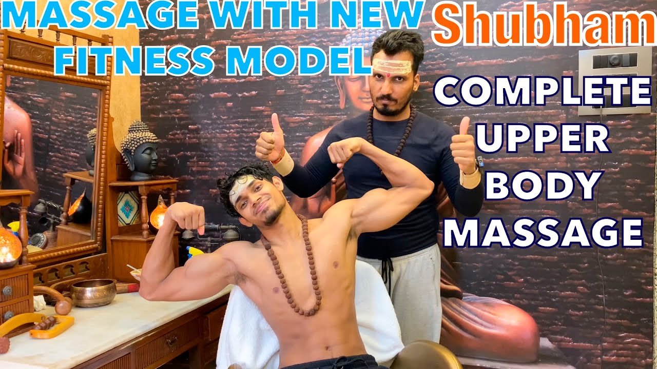 ASMR | COMPLETE UPPER BODY MASSAGE SPIRITUALS HEALING BY ASMR YOGI