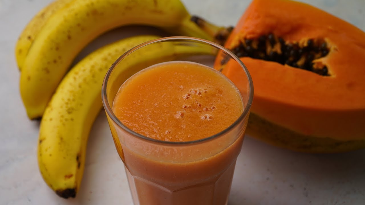 🇵🇪 Jugo de Papaya y Plátano