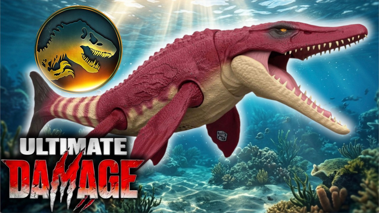 Nueva Filtraci&oacute;n Tylosaurus en Jurassic World | ULTIMATE DAMAGE | MATTEL