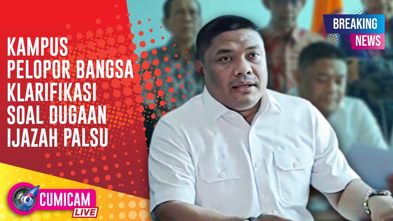 BREAKING NEWS! Pihak Kampus Pelopor Bangsa Buka Suara Soal Dugaan Ijazah Palsu Pablo Benua Cs
