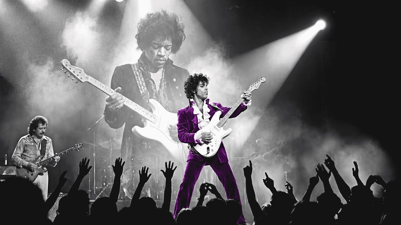 Prince TERRIFIED of Jimi Hendrix's Ghost at Monterey - What Santana Did SHOCKED 50,000
