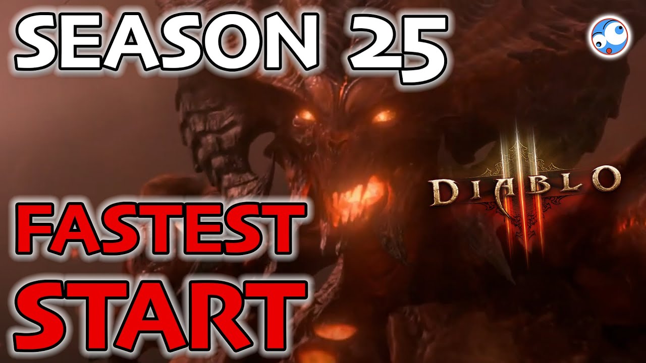 Fastest Start Season 25 Diablo 3