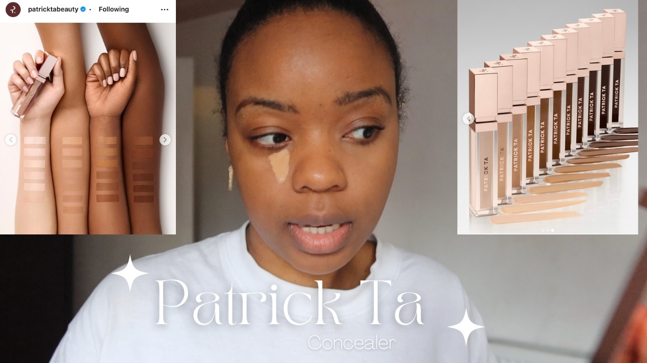 Trying out the Patrick Ta Concealer | Medium Golden 5