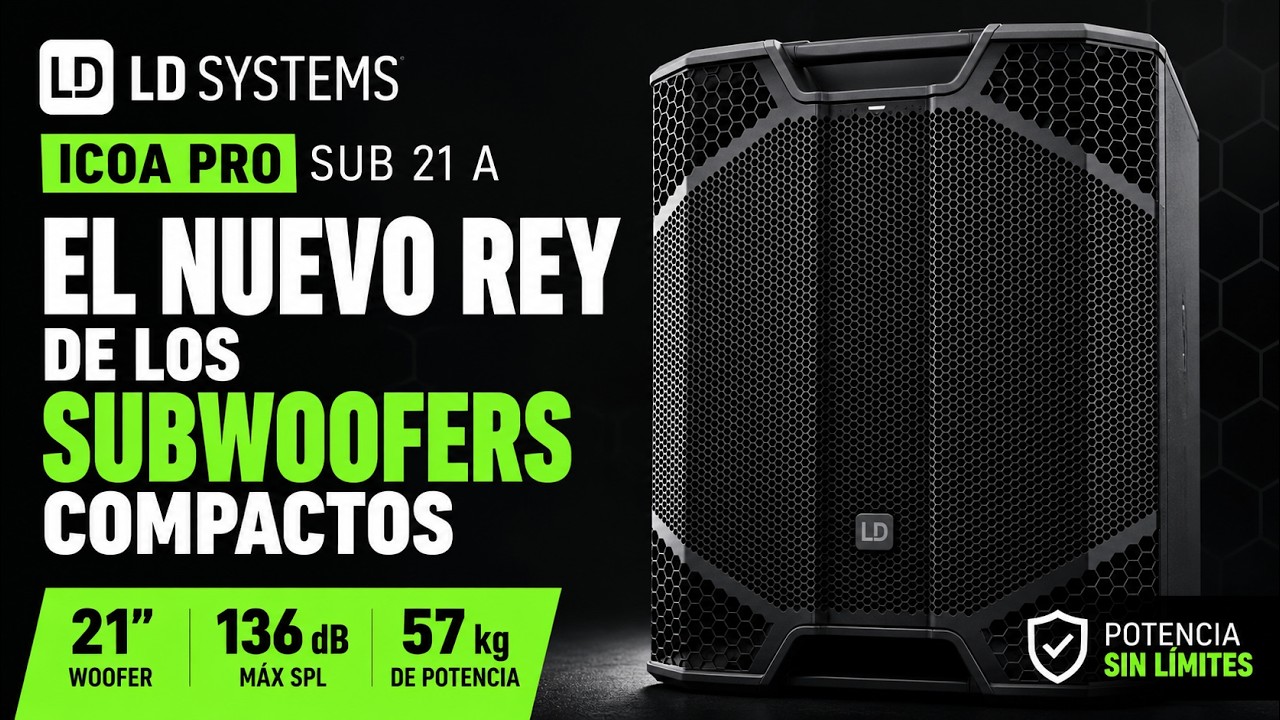 Ni QSC ni JBL: este subwoofer de LD Systems te va a sorprender 😱