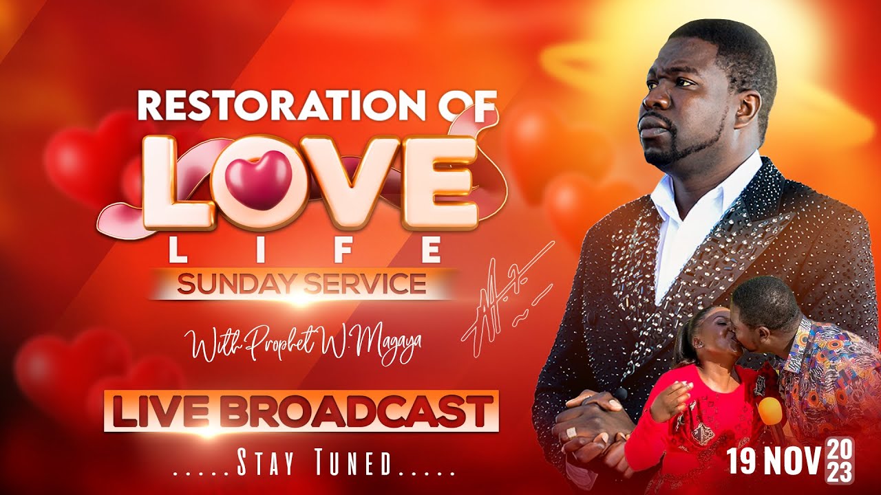 🔴 LIVE BROADCAST - Sunday Service with Prophet W. Magaya  | Nov 19, 2023