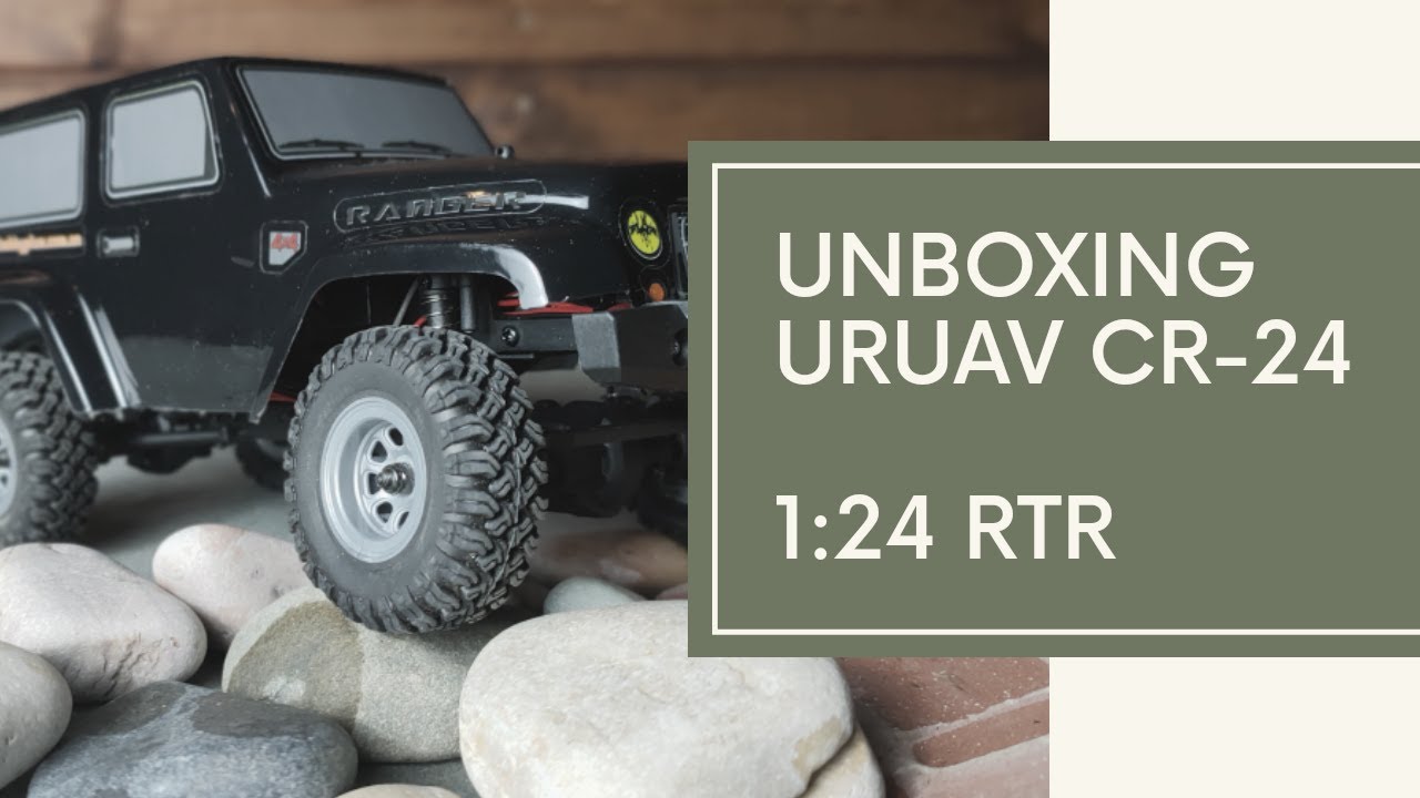 URUAV 1/24 4WD RTR CR-24 Unboxing en español
