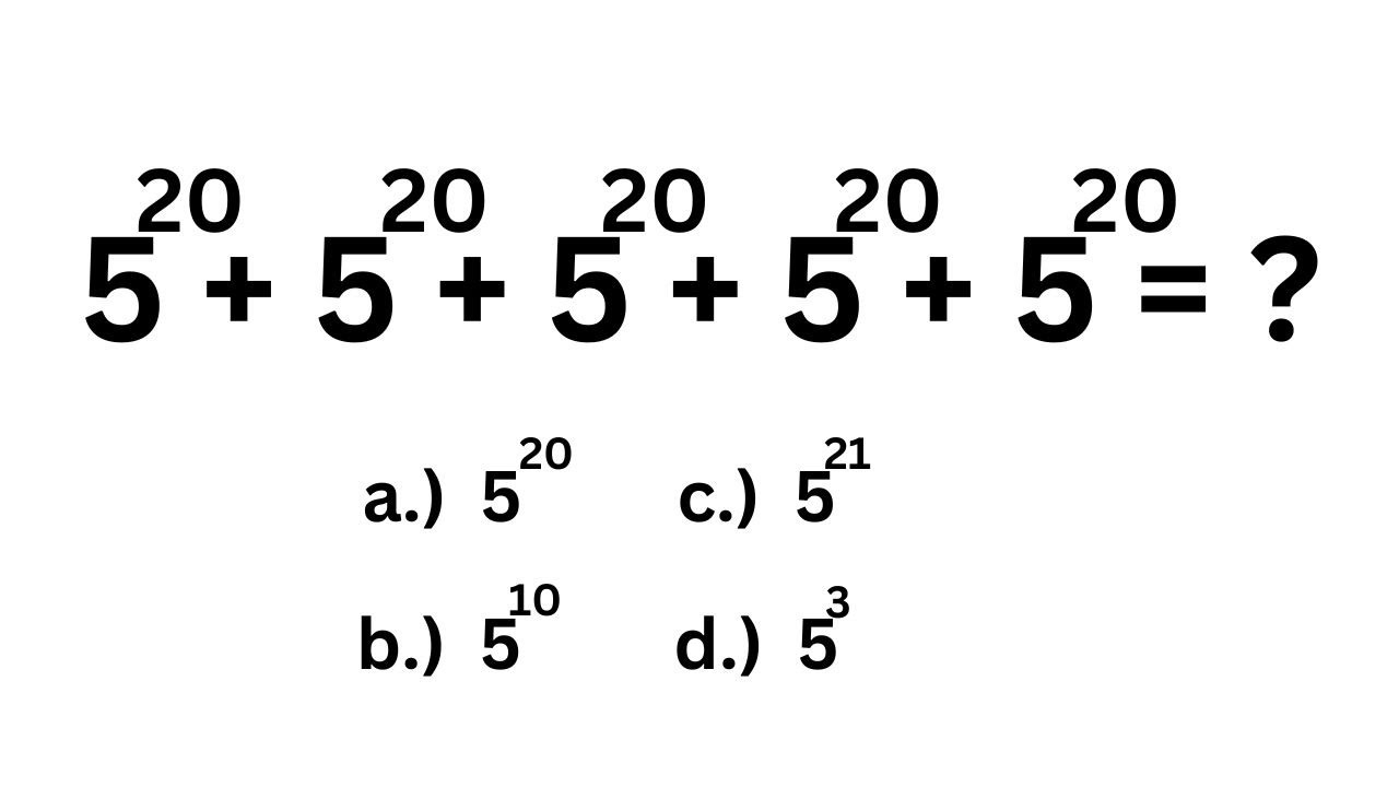 Beautiful Exponential Problem | Sum Of Powers...