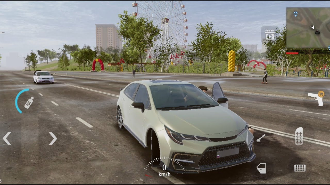 MadOut2: grand auto racing in Helio G95 gameplay