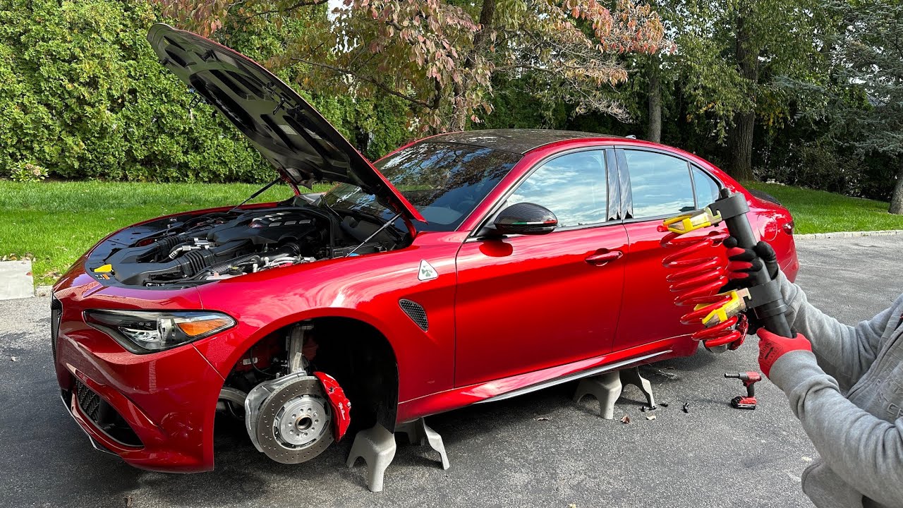 2023  Alfa Romeo Giulia QV Lowered On CORSA Springs | A Zero Compromise Upgrade