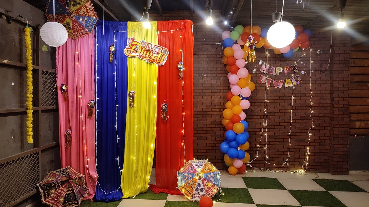Diwali Theme Kitty Party Decoration Ideas