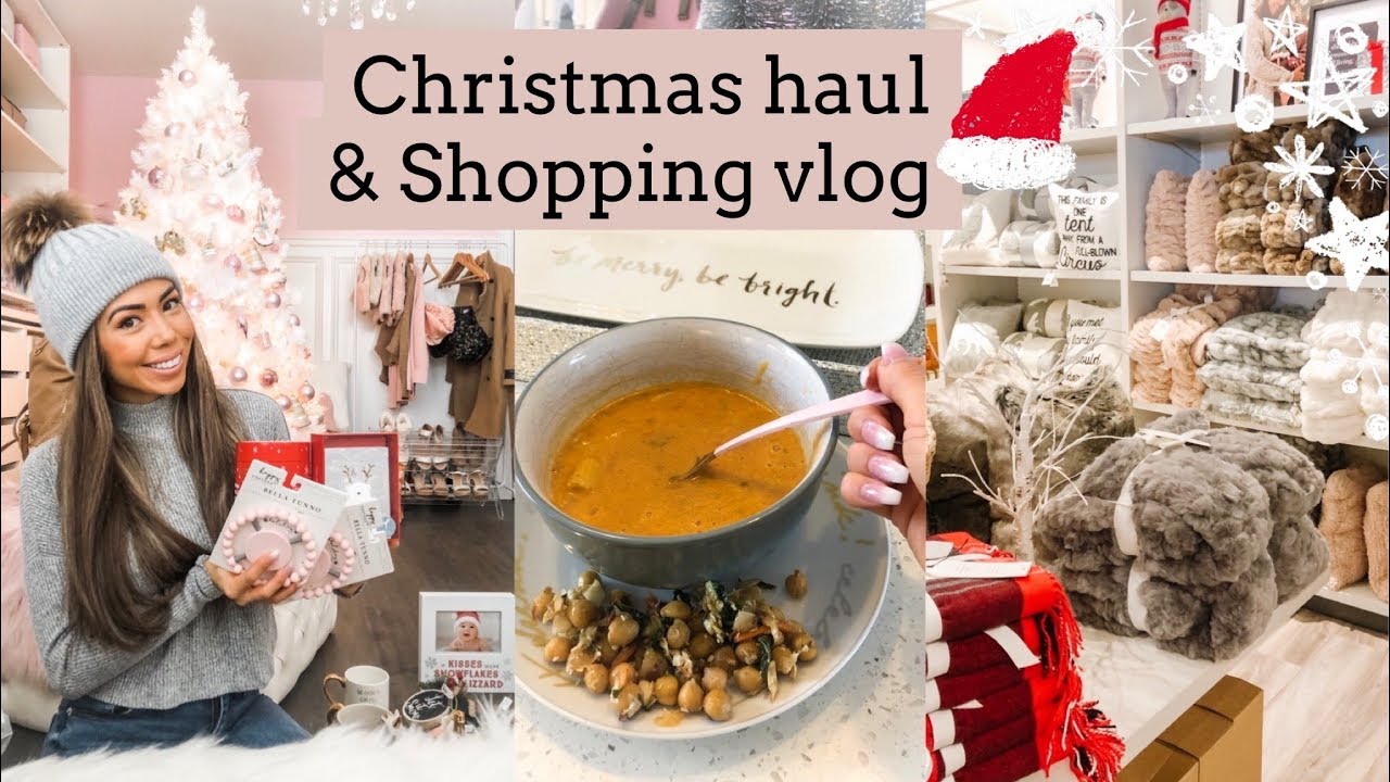 CHRISTMAS SHOPPING AND HAUL!⛄️🎅🏻VLOG 01 SLMISSGLAM