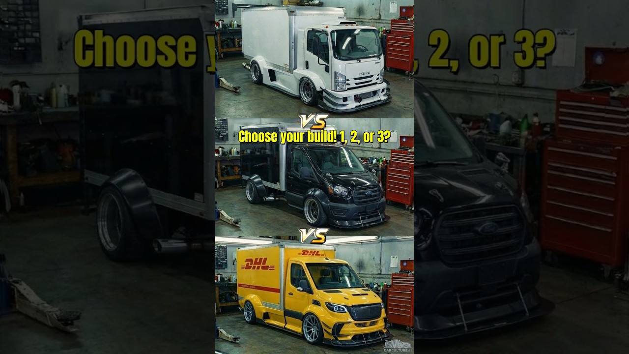 Truck Battle 1-2-3? 🤯 Isuzu vs Ford vs Mercedes! #shorts