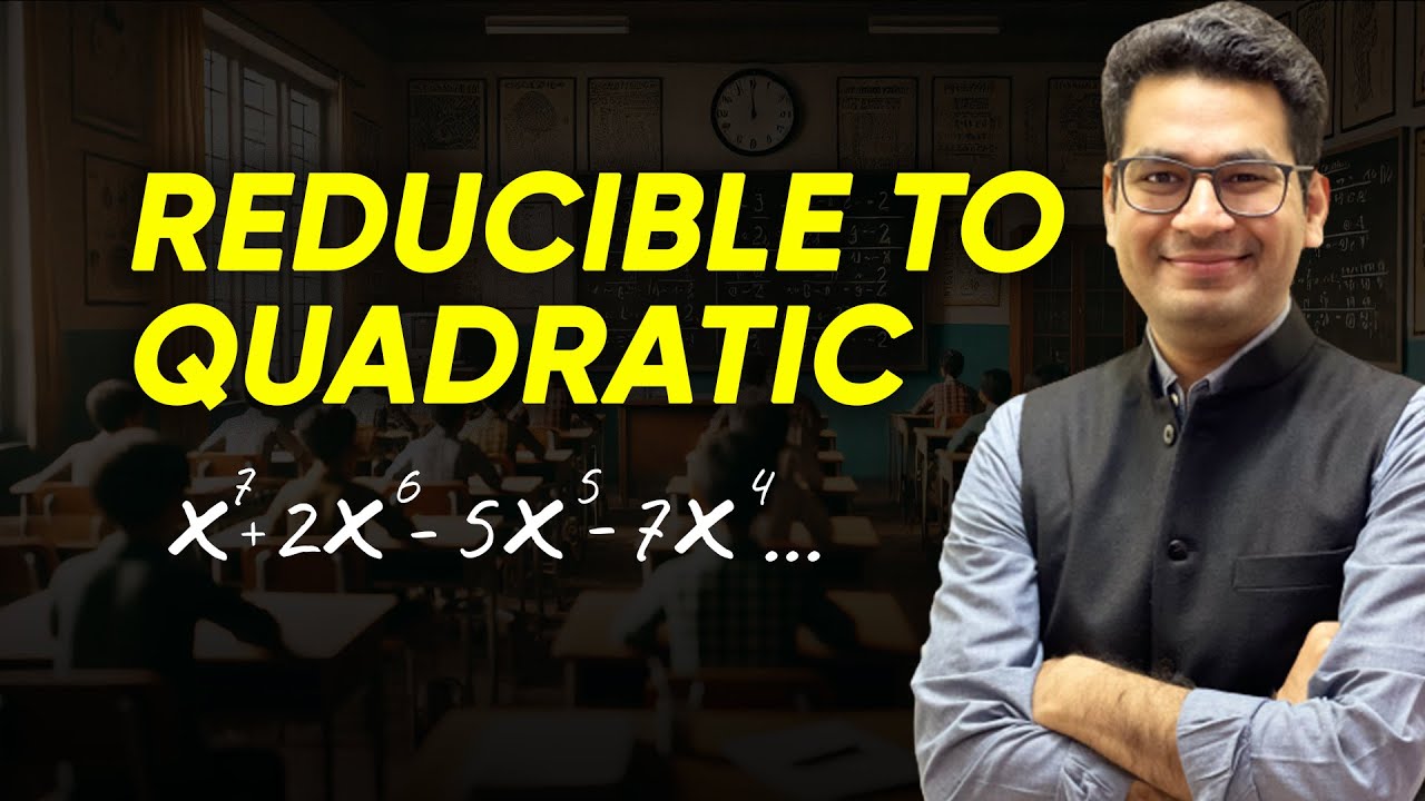 IIT JEE Most Repeated Patterns | Reducible to Quadratic | Anup Sir | MathonGo