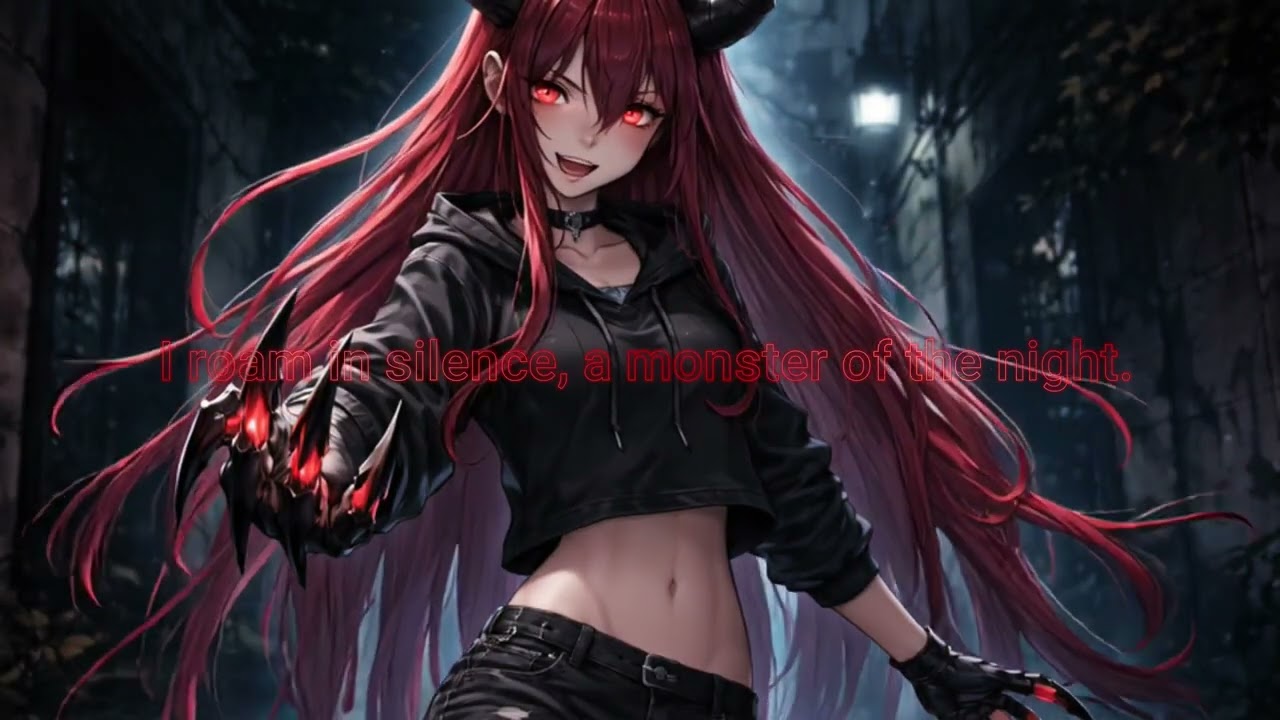 nightcore ↬ Monster of the Night
