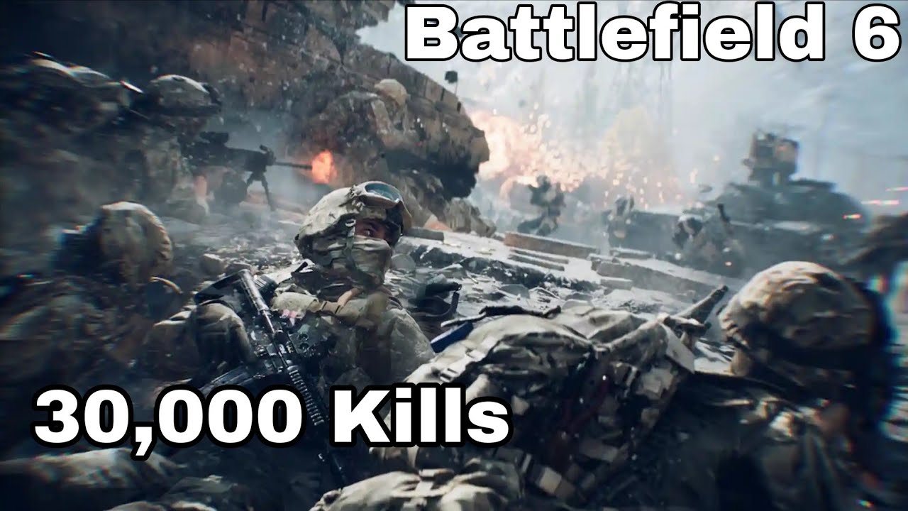 How 30,000 Kills look like on Battlefield 6