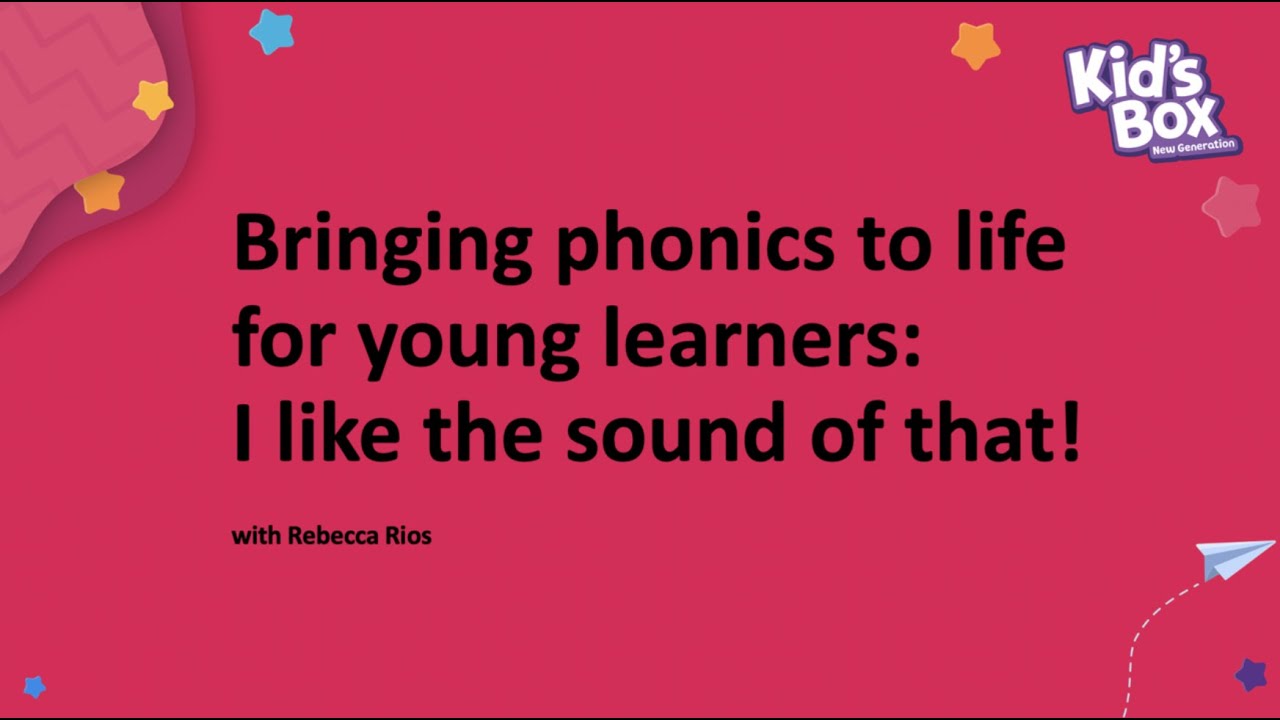Bringing phonics to life for young learners: I like the sound of that!