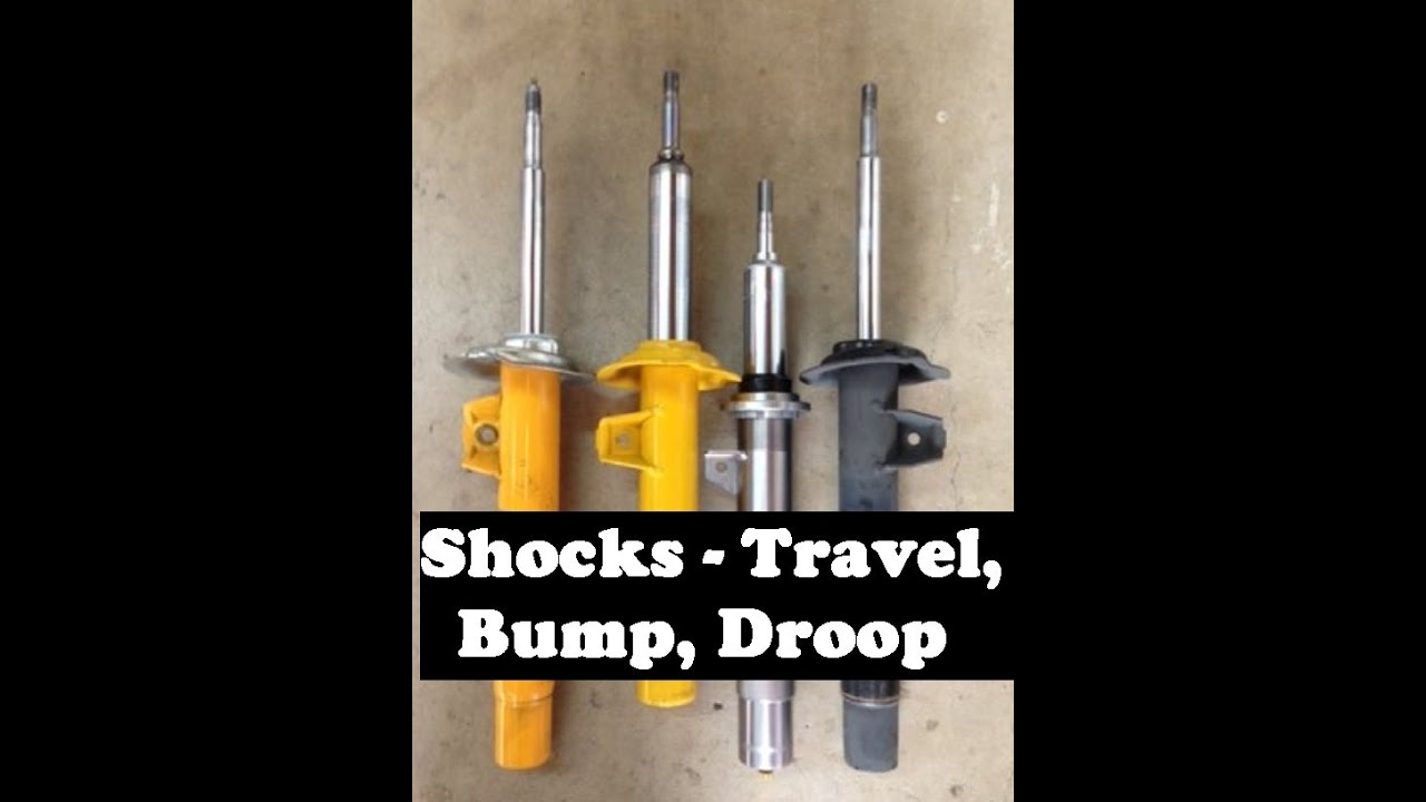 Shock Explanation - travel, bump, droop (Part 2)