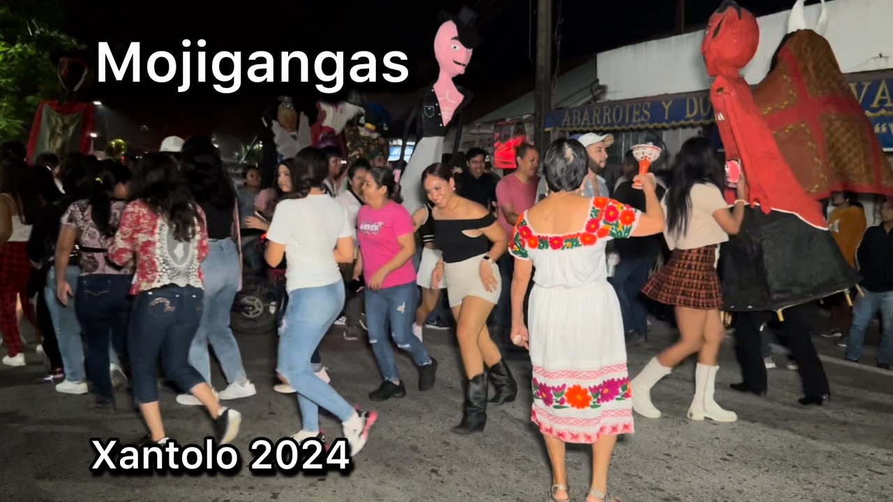 Mojigangas en Chapulhuacanito. #xantolo2024