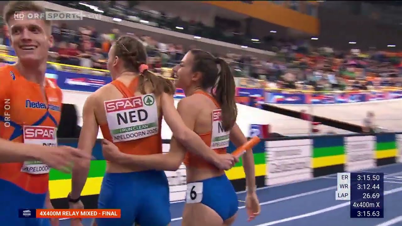 Leichtathletik Hallen EM 2025 Apeldoorn Tag 1 | Femke Bol