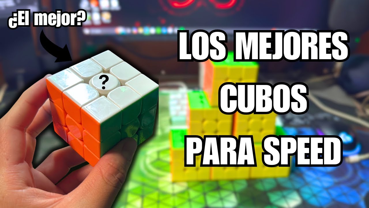 ESTOS SON LOS MEJORES CUBOS 3x3 PARA SPEEDCUBING DE 2025!