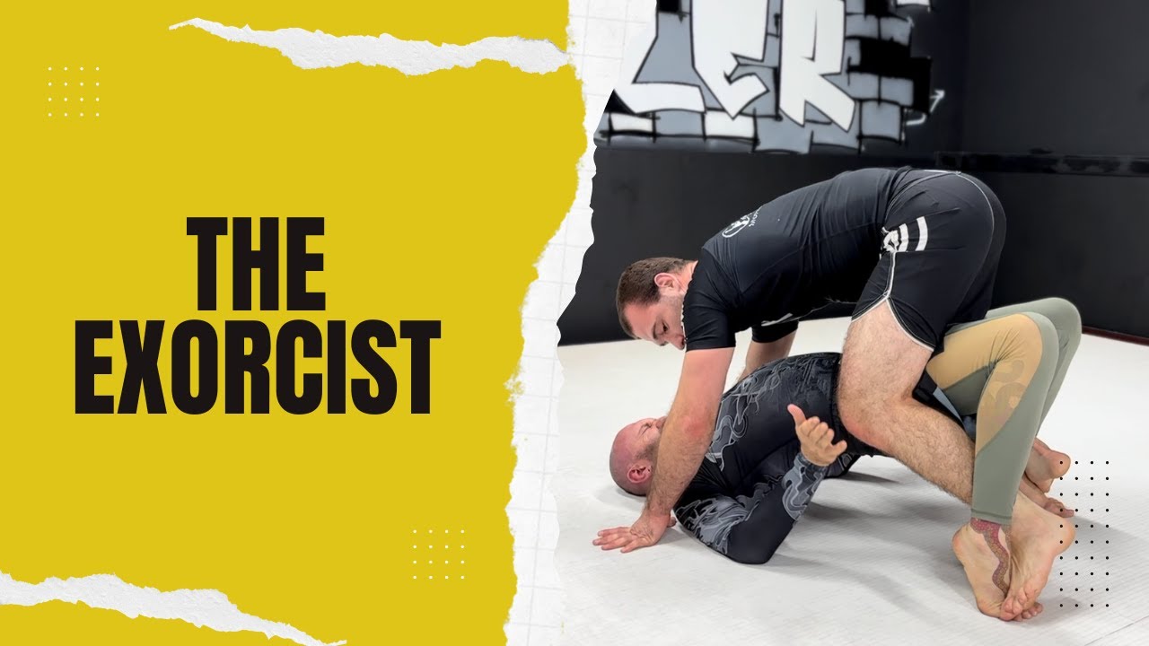 BJJ Technique: How To Setup The Exorcist Sub From Mount (Double Leg Lock)