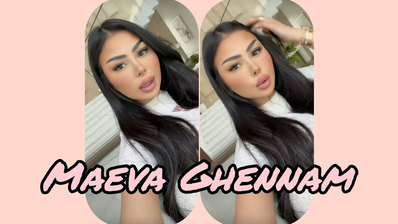 Maeva Ghennam coup de gu*eu**le ....😶😶