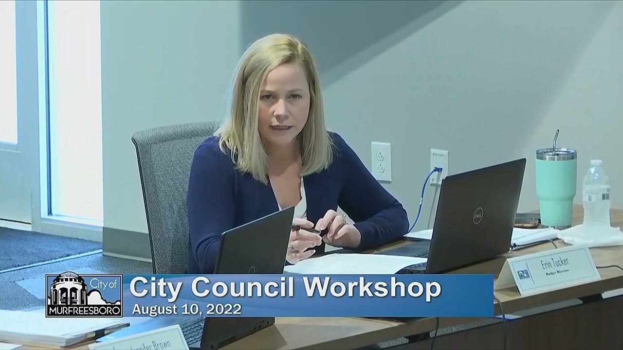 City Council Workshop - August 10, 2022