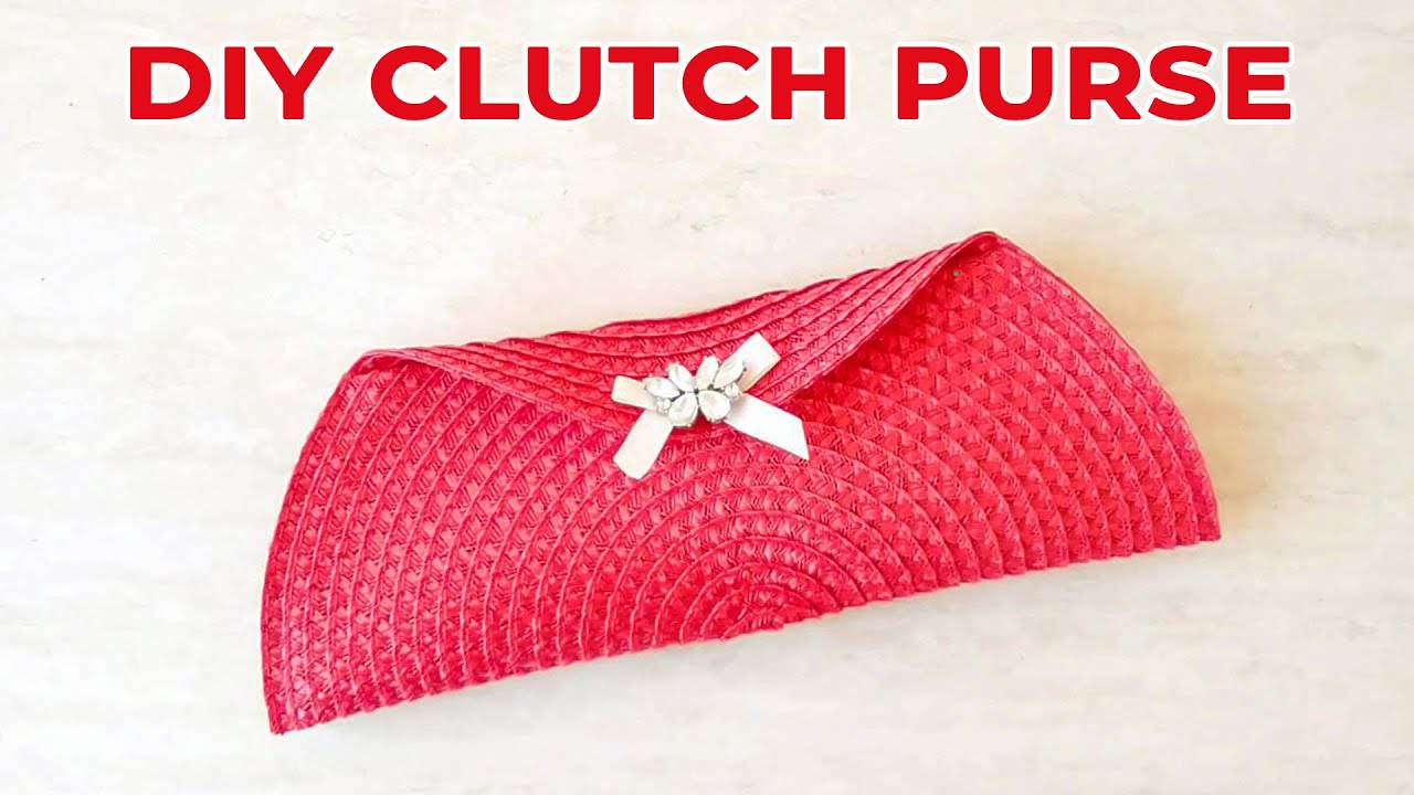 How to Make a Clutch Purse // SEW or No-SEW DIY Clutch Purse