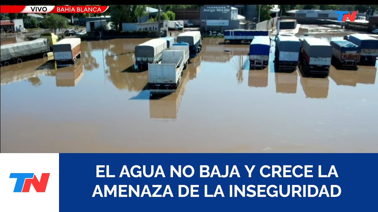 BAHÍA BLANCA I Cerri fue una de las zonas más afectadas por la inundación: preocupa la inseguridad
