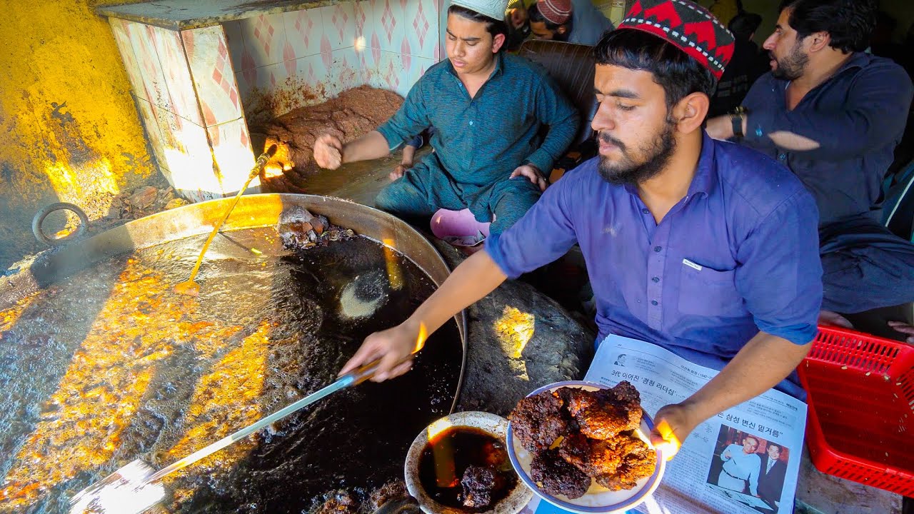 Pakistan's #1 CHAPLI KEBAB  - Ultimate Pakistani Street Food in Peshawar! QASIM & JALIL CHAPLI KABAB