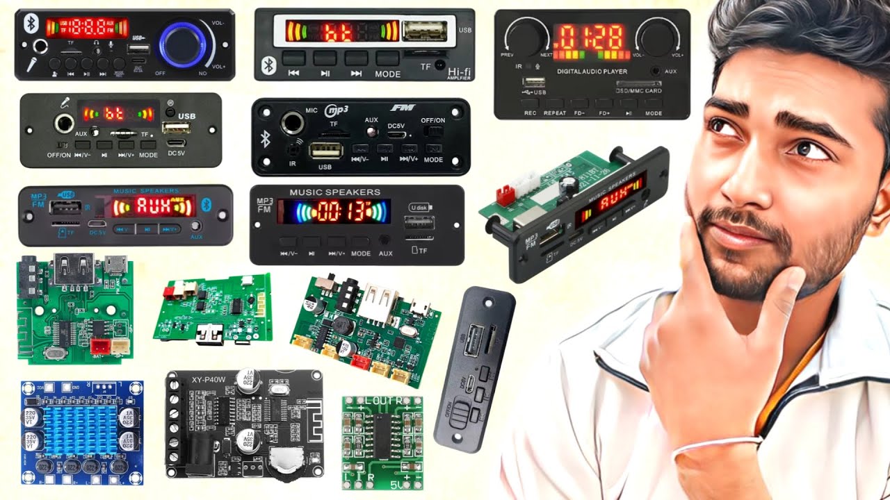 Online All New 12 Bluetooth Amplifier Card & Module Kit 💯 Full Details Wire Connection