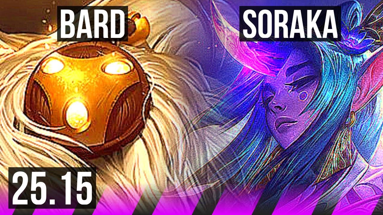 BARD & Senna vs SORAKA & Smolder (SUP) | 30k DMG, 5/5/20 | EUW Master | 25.15