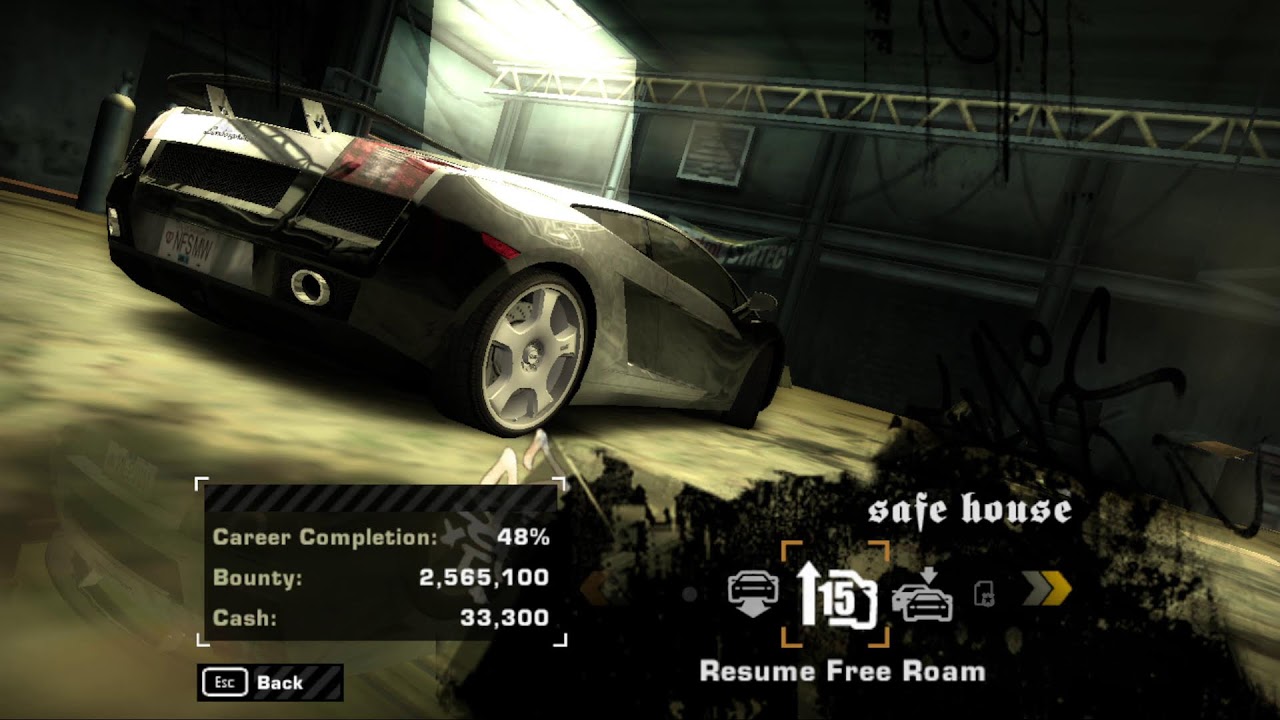 NFS Most Wanted Live