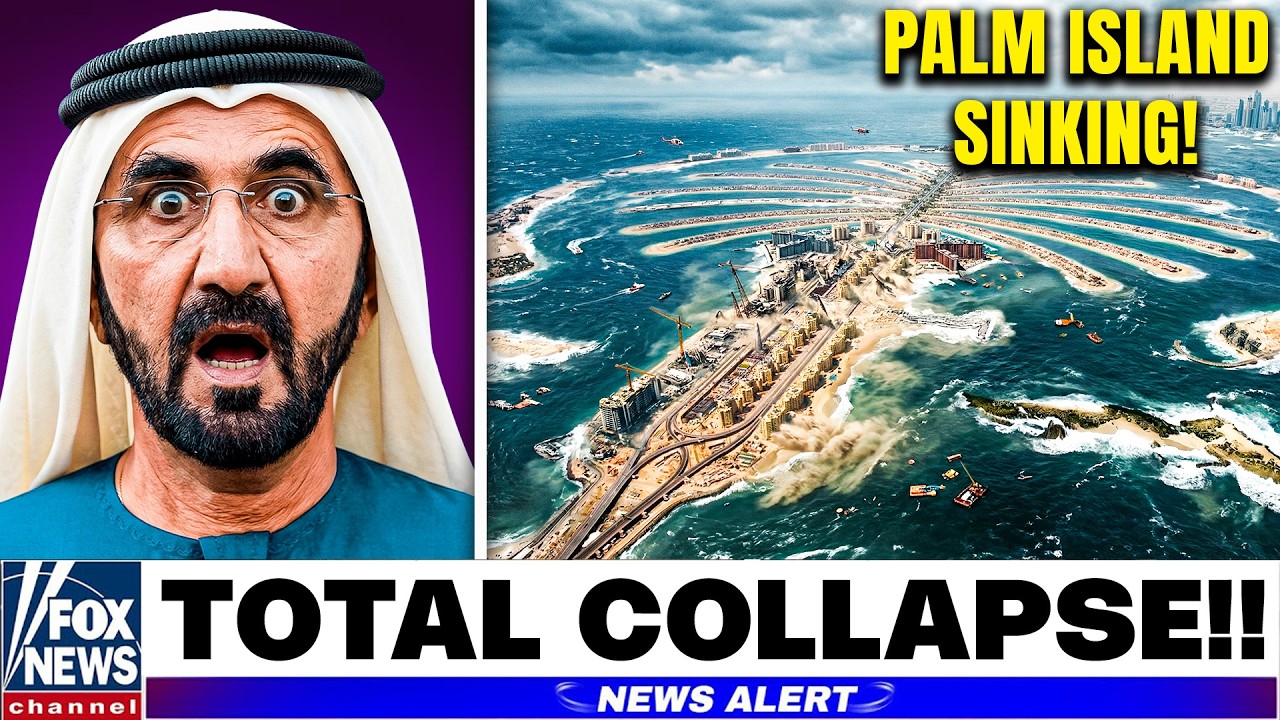 Dubai Palm Islands SINKING &mdash; 120,000 Residents at Risk as Gulf SWALLOWS Coastline