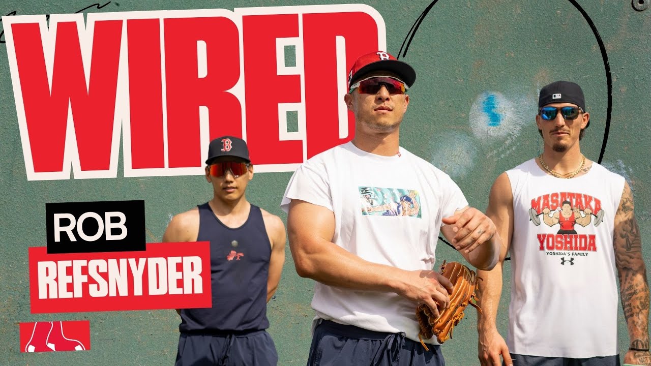 Rob Refsnyder Mic'd Up during Spring Training workouts | Boston Red Sox Wired